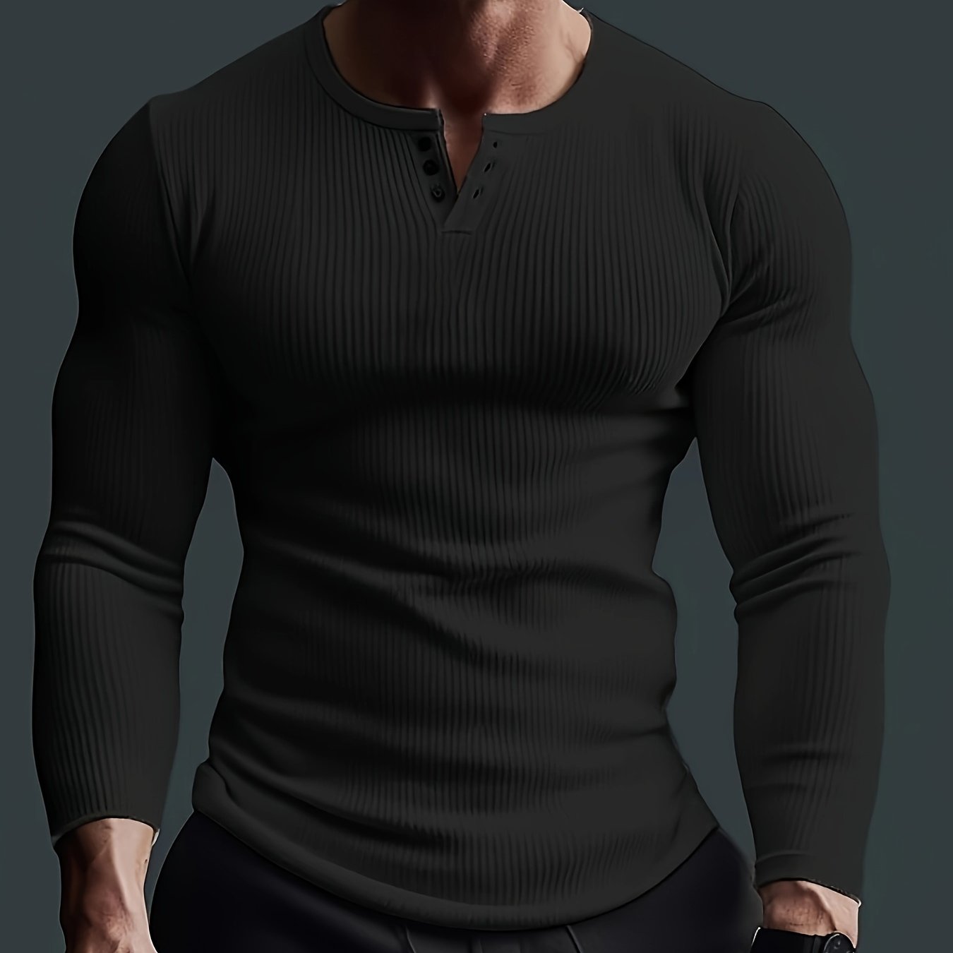 Rep Layer Crew Neck Long Sleeve Shirt