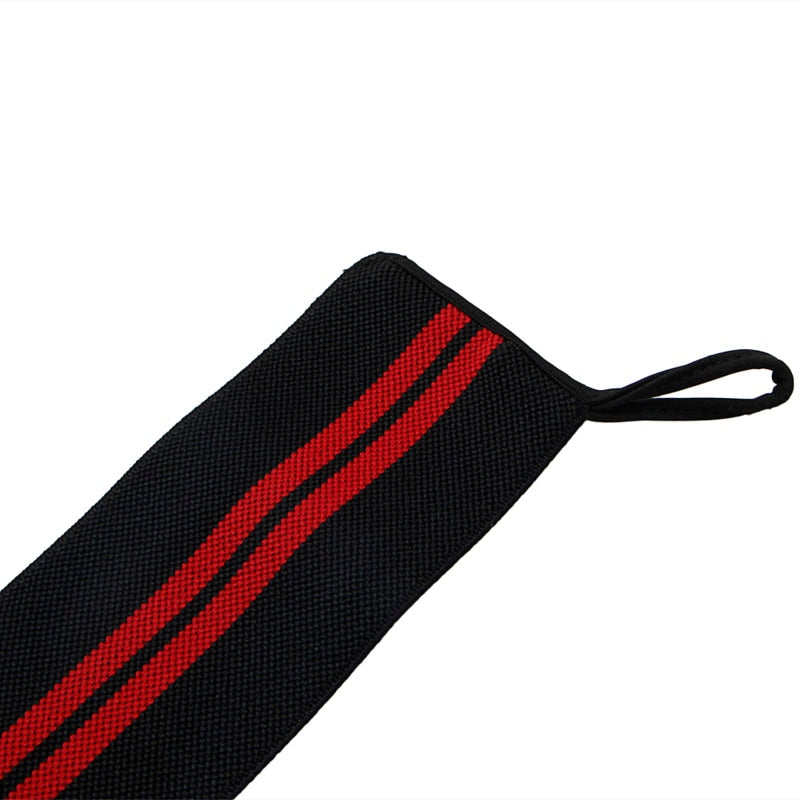 "Pair of durable weight lifting straps designed to enhance grip and support during weightlifting exercises. The straps are made from strong, reinforced fabric with a padded interior for comfort, helping to secure the barbell and reduce strain on the hands and wrists."