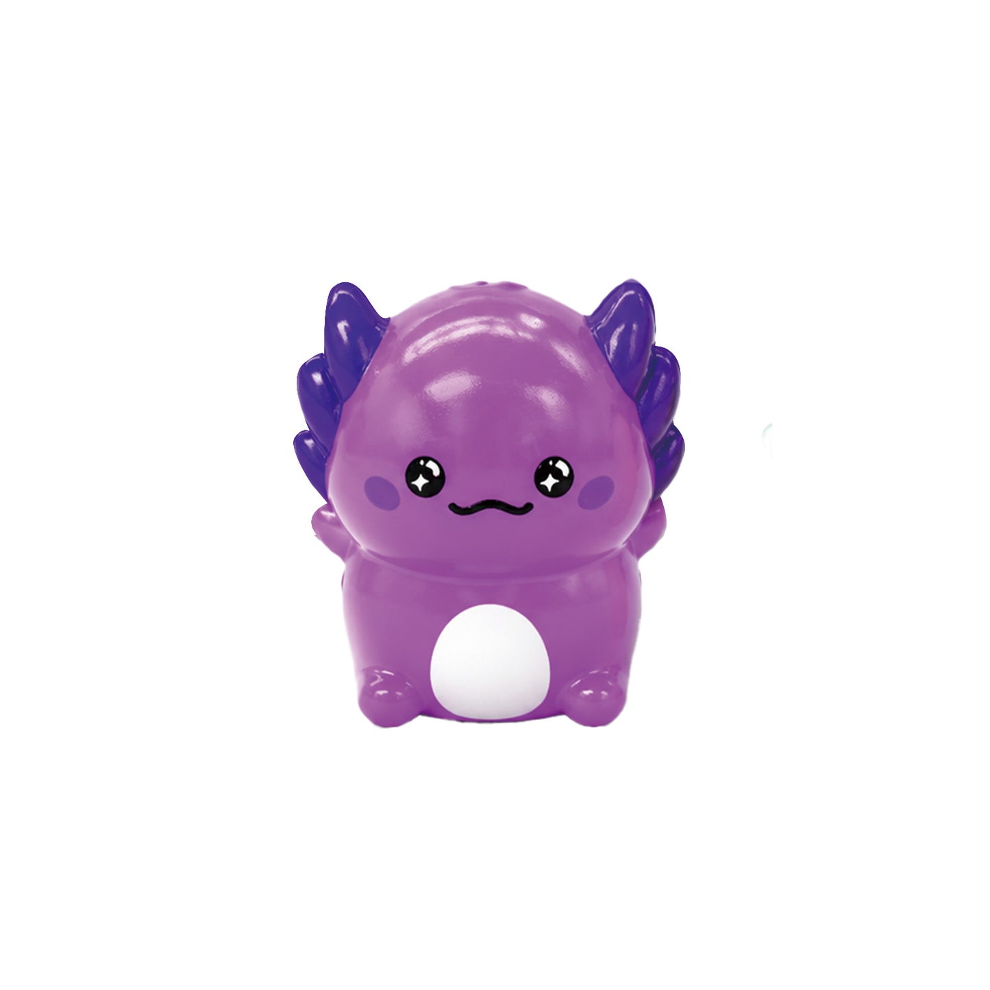 Colorful salamander squishy squeeze toy