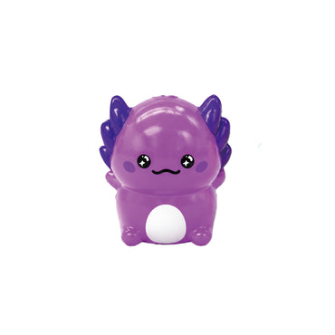 Colorful salamander squishy squeeze toy