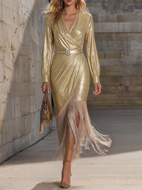 long sleeve midi dress women Australia