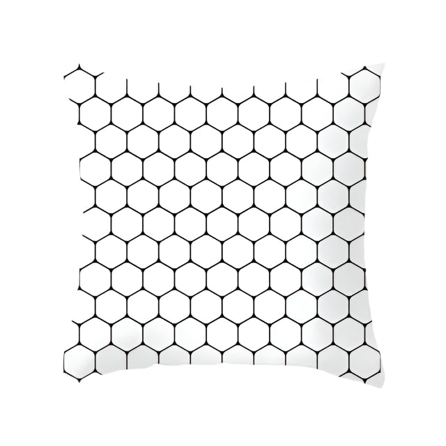 Geometric Cushion Cover