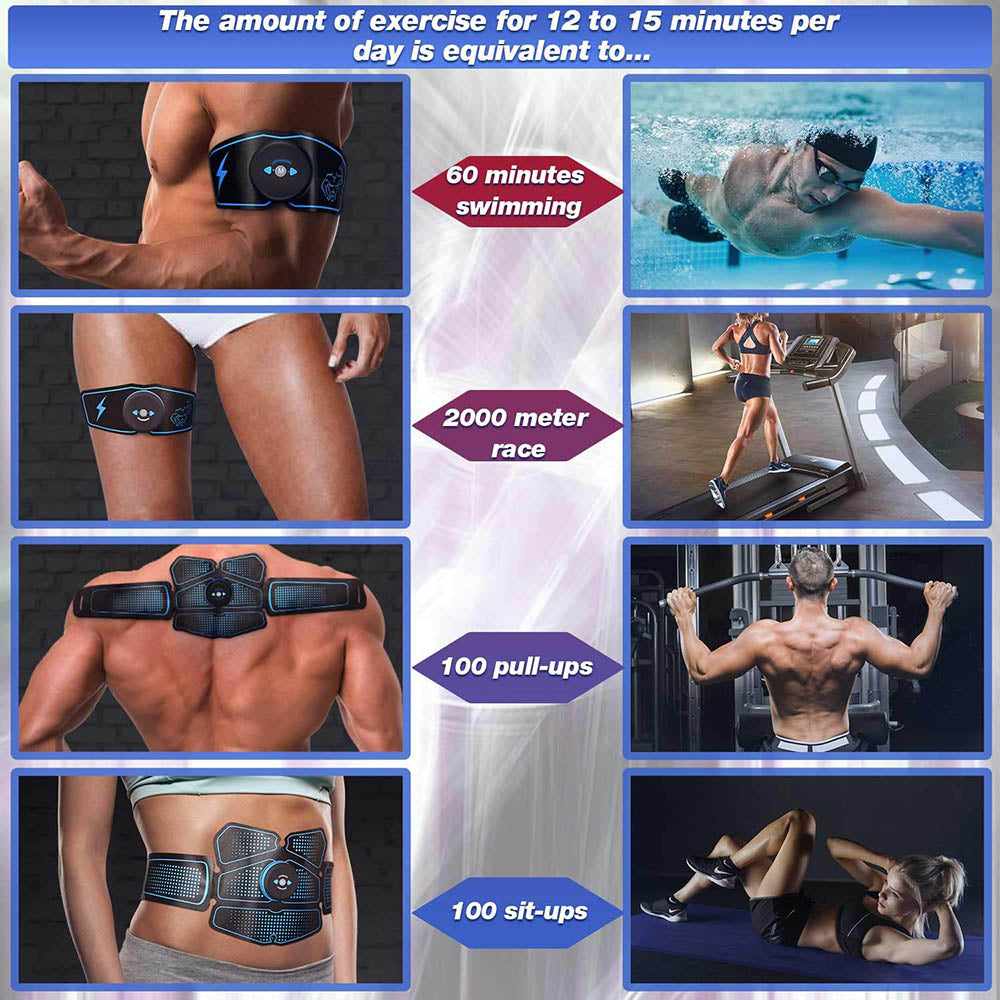 “EMS Abdominal Muscle Stimulator – electronic muscle stimulator for targeted abdominal workouts, designed to tone and strengthen core muscles – Hot Deal Warehouse fitness”
