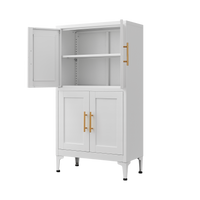 “Deluxe White Storage Cabinet – spacious, modern storage cabinet in crisp white, perfect for organizing any room in style – Hot Deal Warehouse home furniture”
