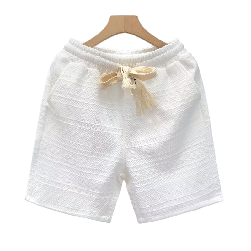 Men's High-grade Pattern Casual Shorts with a stylish patterned design and comfortable fit for everyday wear.