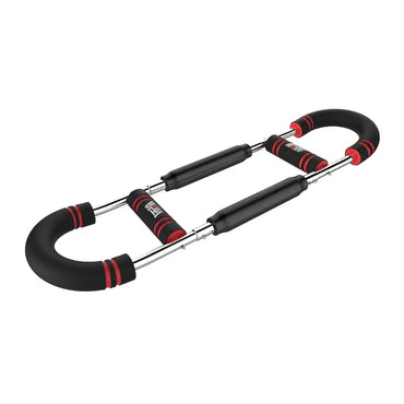 Power Twister arm exerciser with adjustable resistance, designed to strengthen and tone arms, chest, and shoulders through twisting motions for effective upper body workouts.