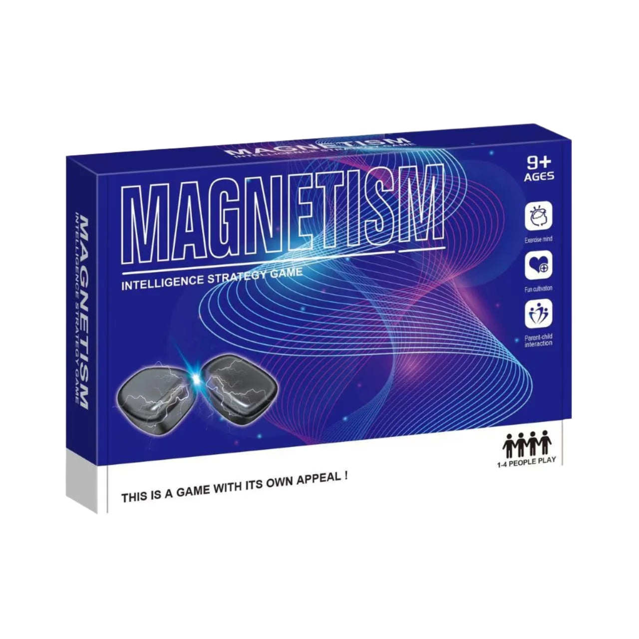 Magnetic Effect Double Board Game – Two-Player Logic Thinking Strategy Toy for Kids and Adults

