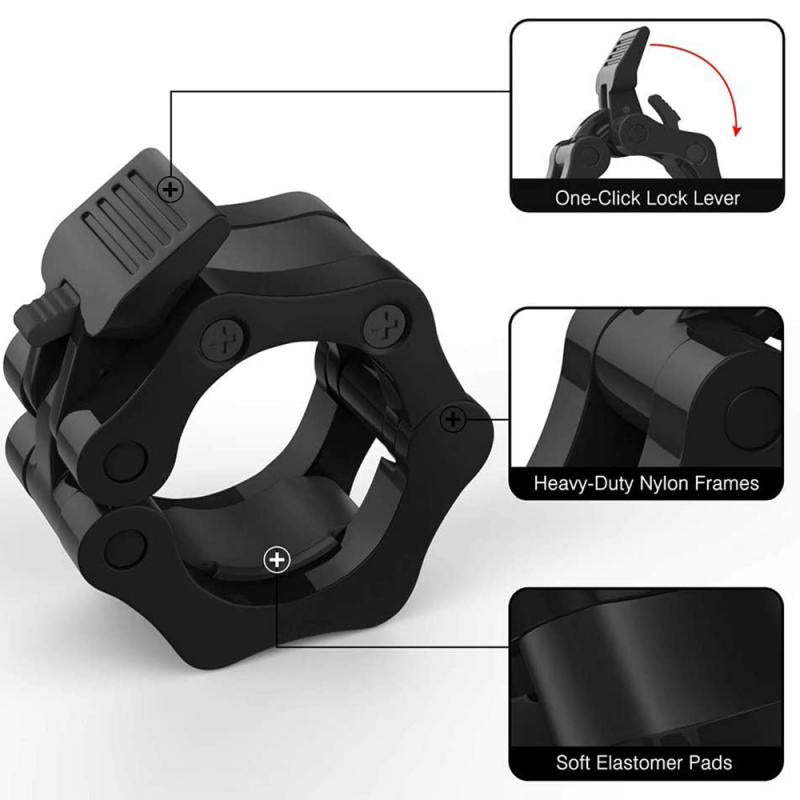 “Olympic 2 inch spinlock collars – secure barbell clamps for weightlifting and gym workouts – Hot Deal Warehouse fitness equipment”


