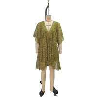 Avery Leopard Print Shirt Dress Hot Deal Warehouse