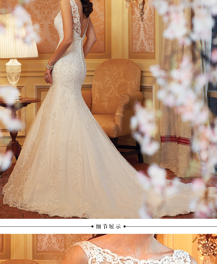 “Forever Dream Fishtail Wedding Dress – stunning mermaid-style bridal gown for a dramatic and elegant wedding look – Hot Deal Warehouse bridal”

