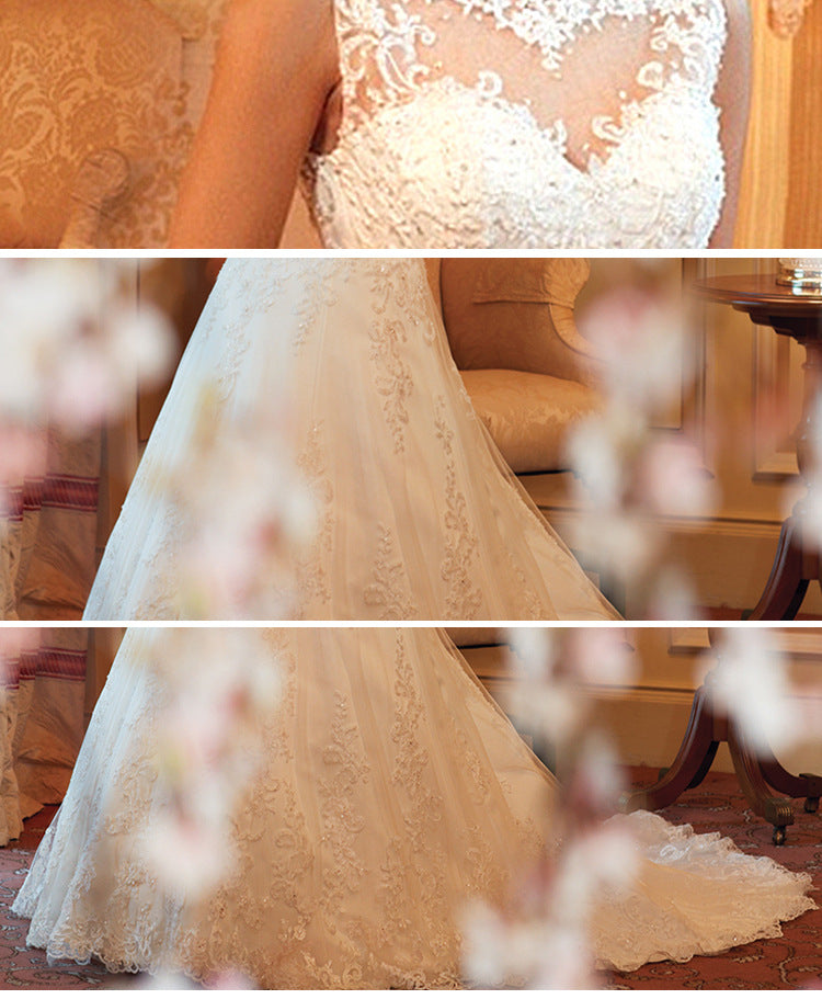 “Forever Dream Fishtail Wedding Dress – stunning mermaid-style bridal gown for a dramatic and elegant wedding look – Hot Deal Warehouse bridal”

