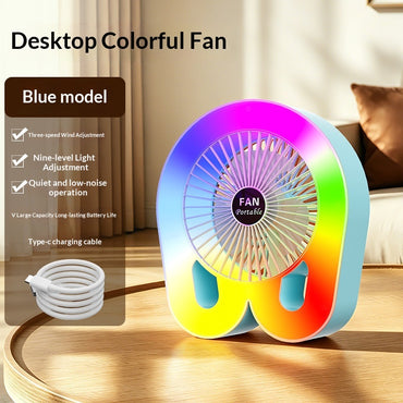 portable fan with light Australia
