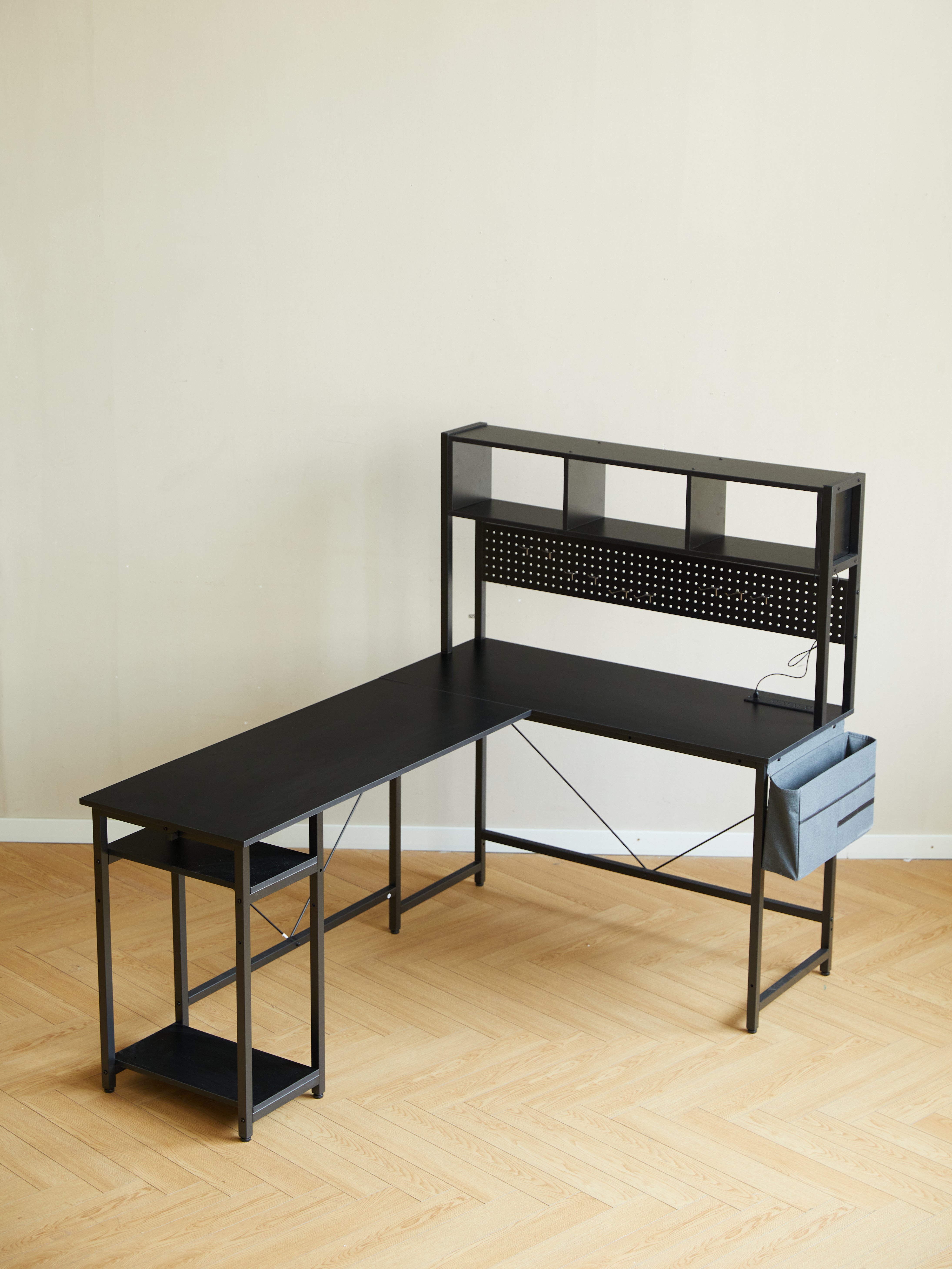 “94.5 inch L shaped gaming desk – spacious, ergonomic workstation for gamers and home office setups – Hot Deal Warehouse furniture”

