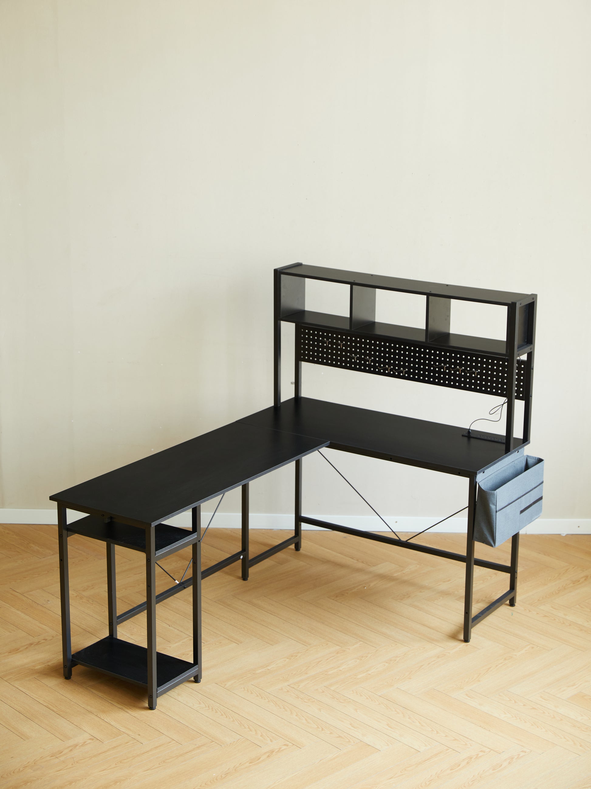 “94.5 inch L shaped gaming desk – spacious, ergonomic workstation for gamers and home office setups – Hot Deal Warehouse furniture”

