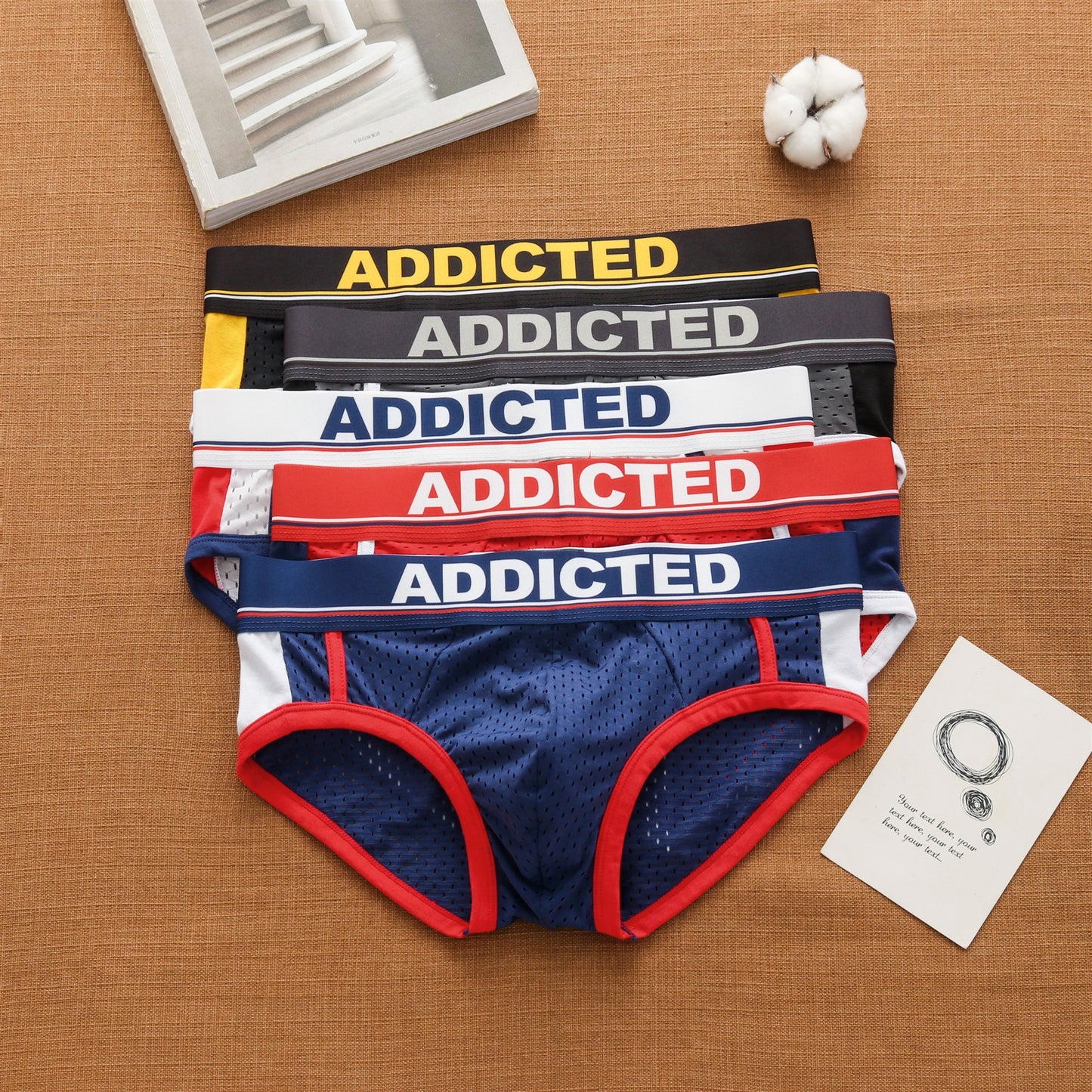 “Addicted Briefs – men’s comfortable, supportive briefs with modern design for everyday wear – Hot Deal Warehouse underwear”


