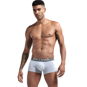 Men's simple youth underwear with lifting ring – breathable and supportive

