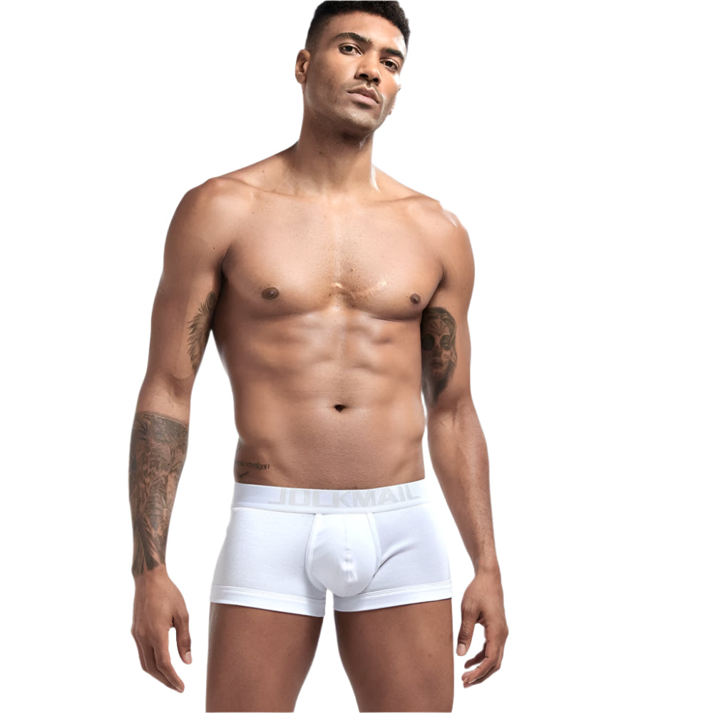 Men's simple youth underwear with lifting ring – breathable and supportive

