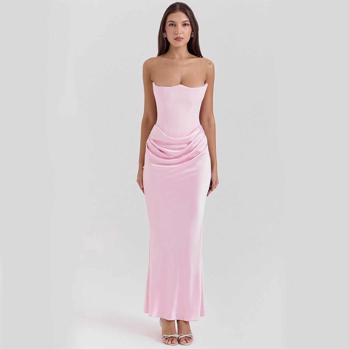 “Evangeline Maxi Dress – women’s elegant maxi dress with a flowing silhouette and timeless style, perfect for special occasions, events, or effortless everyday glamour – Hot Deal Warehouse fashion”

