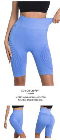 seamless cropped leggings women