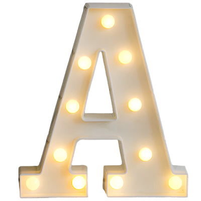 Luminous LED Letter Night Light