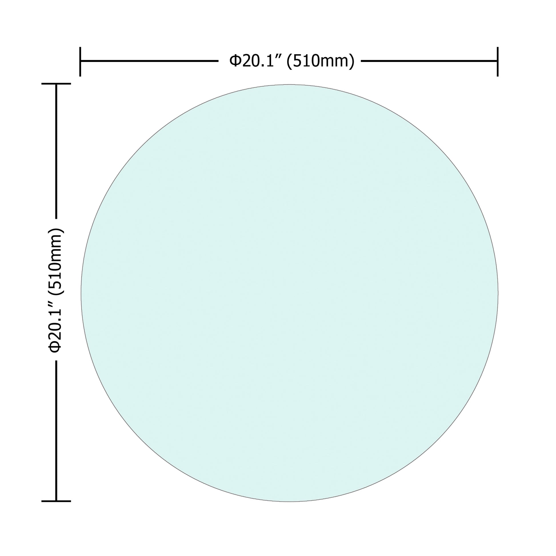 “20 inch round tempered glass table top – durable, clear replacement glass for dining or side tables – Hot Deal Warehouse furniture”



