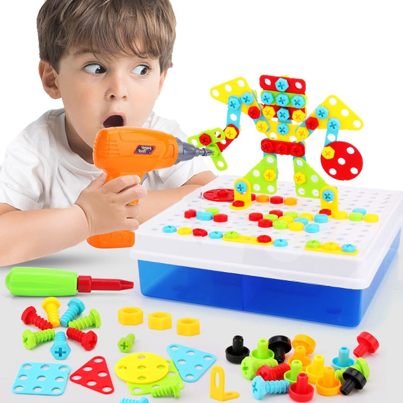 “Electric Drill Toy Set DIY – fun and educational toy drill set for kids, encourages creativity and hands-on building skills – Hot Deal Warehouse toys”
