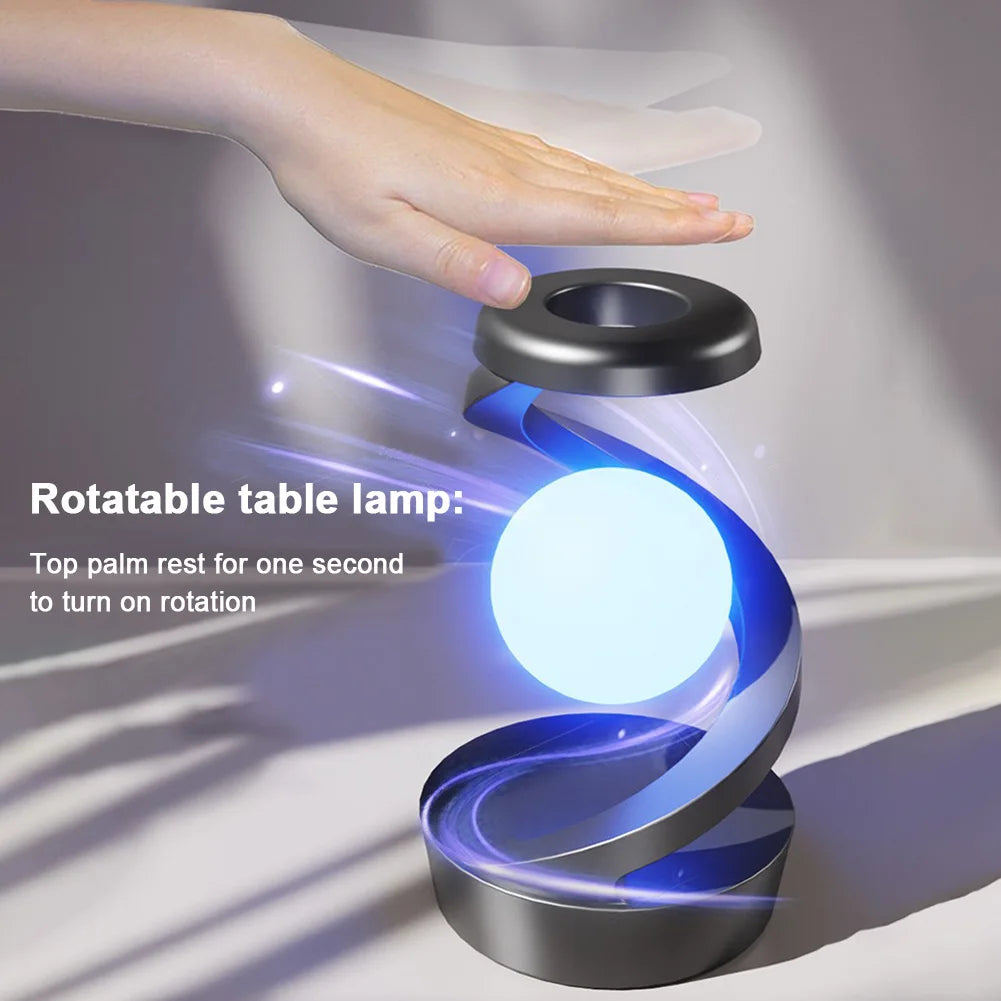 “Floating & Spinning LED Moon Lamp – mesmerizing levitating moon lamp with LED lighting, perfect for unique home decor or gifts – Hot Deal Warehouse home”
