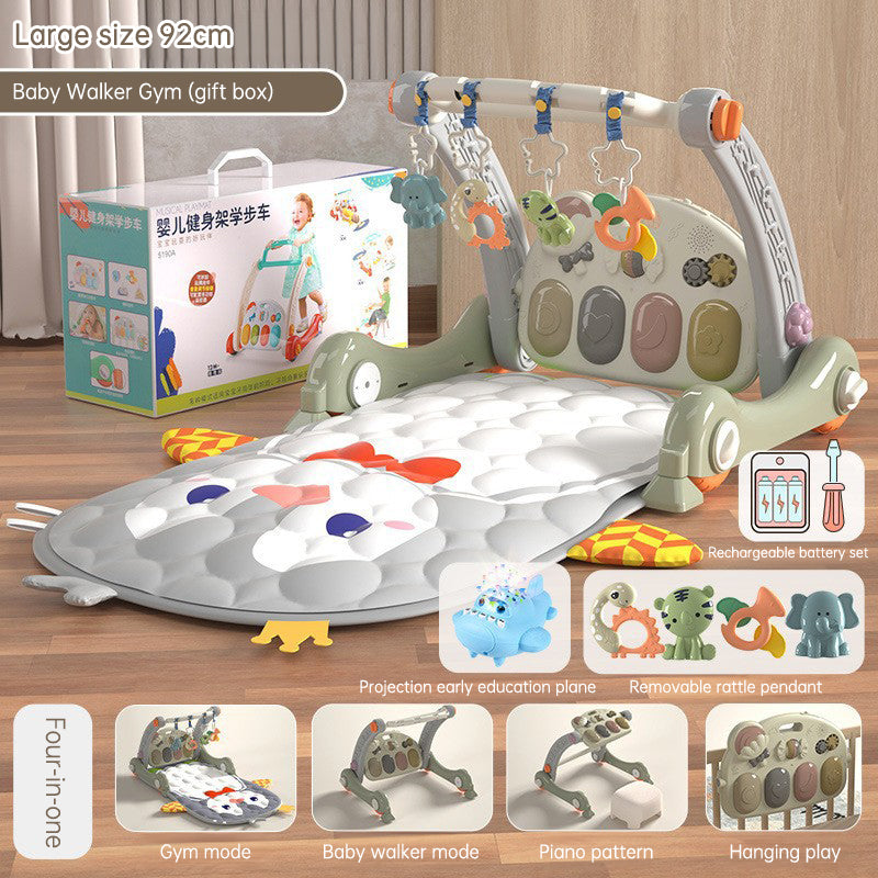 “4 in 1 baby walker – multifunctional walker, rocker, and activity center for infant development and play – Hot Deal Warehouse baby essentials”

