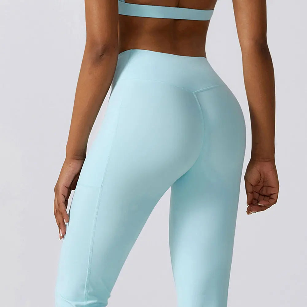 Women Gym High Waist Wide Leg Pants Hot Deal Warehouse