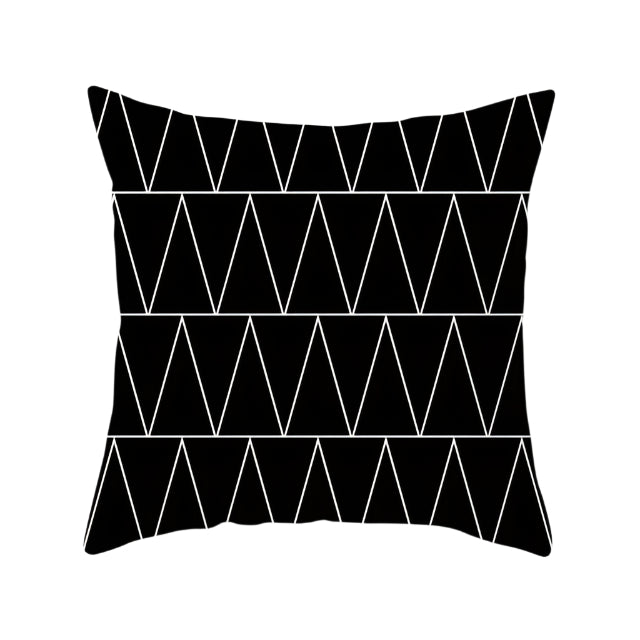 Geometric Cushion Cover