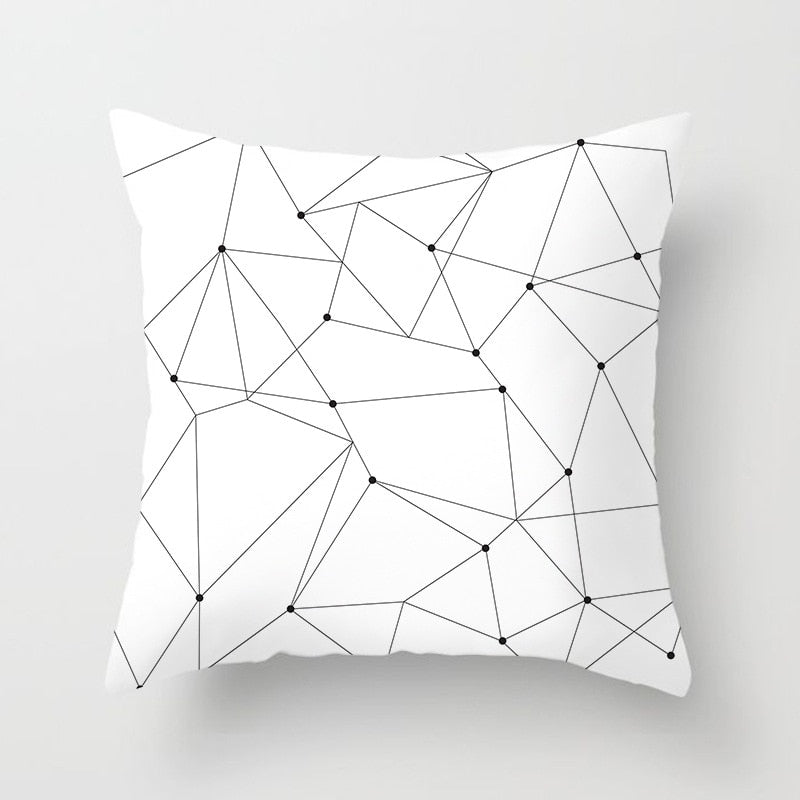 Geometric Cushion Cover