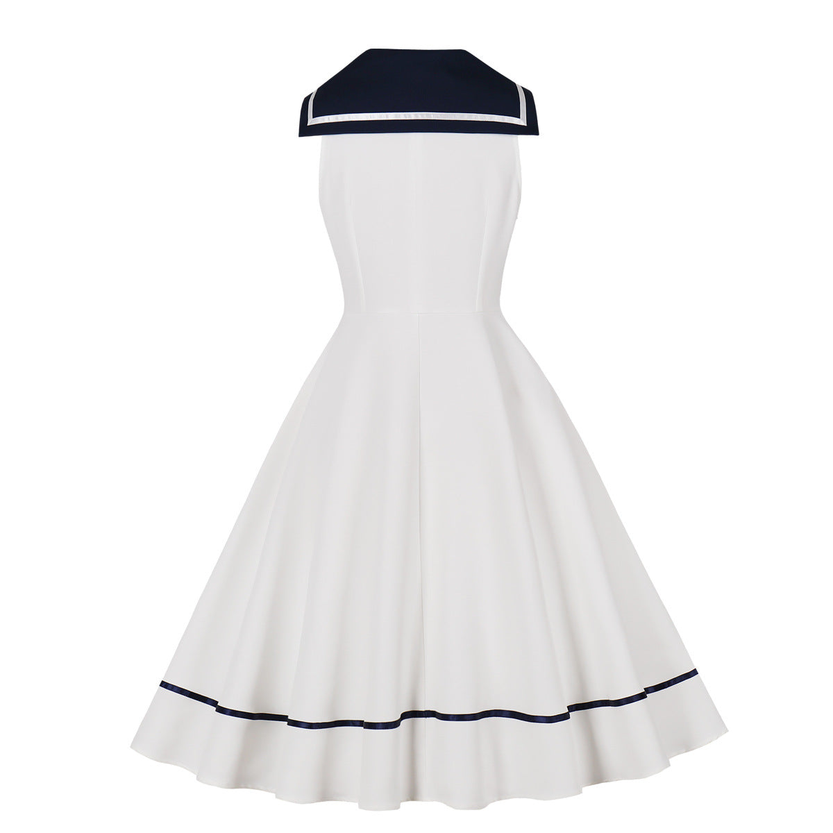 Sailor Bow-Tie Strap Dress Hot Deal Warehouse