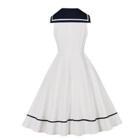 Sailor Bow-Tie Strap Dress Hot Deal Warehouse