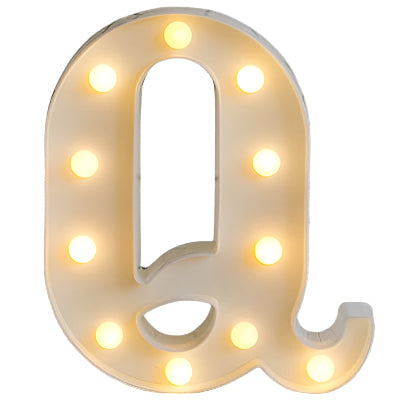 Luminous LED Letter Night Light Hot Deal Warehouse