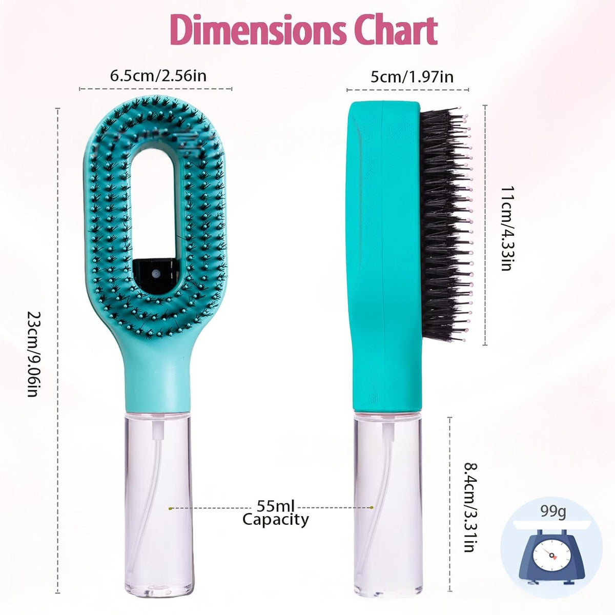 wet dry detangling brush Australia