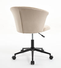 Velvet Swivel Flower Shaped Home Office Chair Hot Deal Warehouse