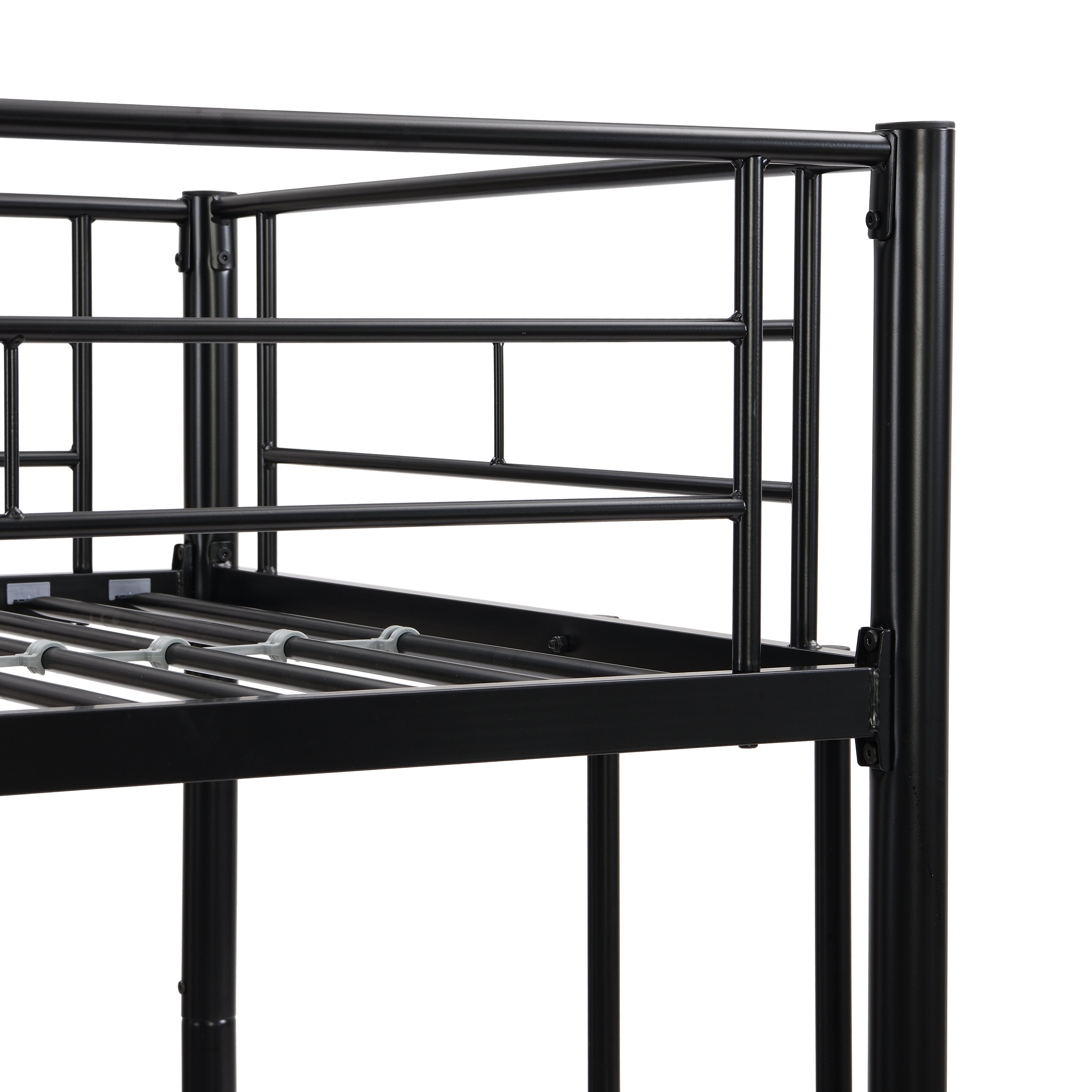 “Double Deker Bed – sturdy bunk bed design for kids or shared rooms, maximizes space and adds fun to any bedroom – Hot Deal Warehouse furniture”
