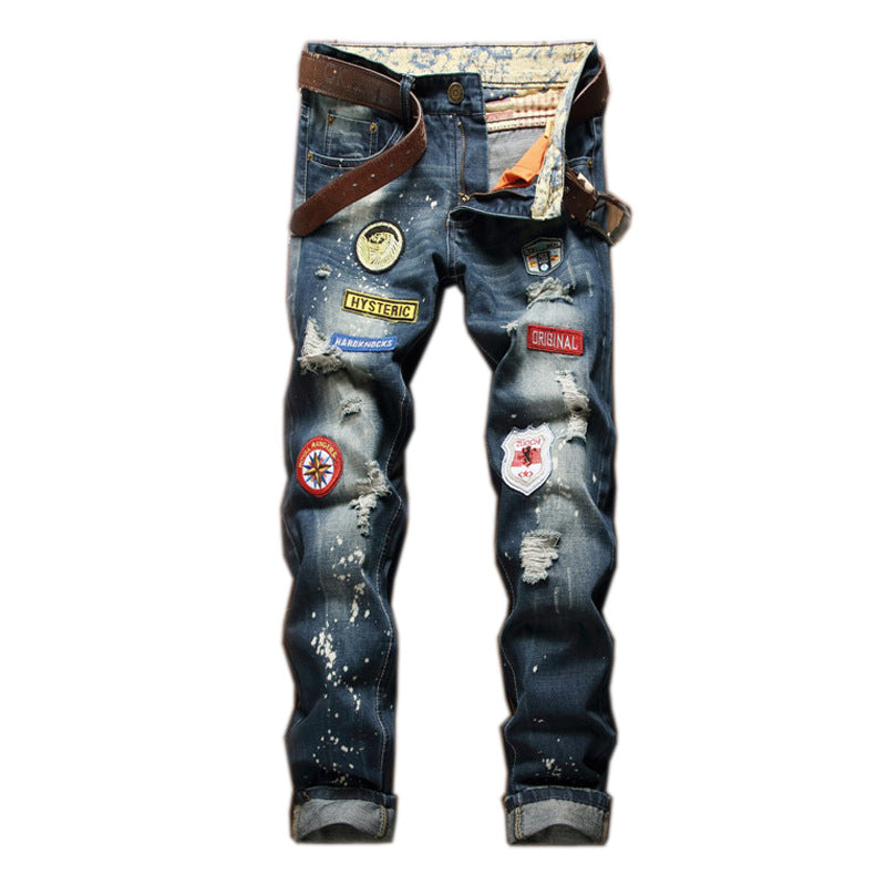 Splash Ink Straight Slim Jeans Hot Deal Warehouse