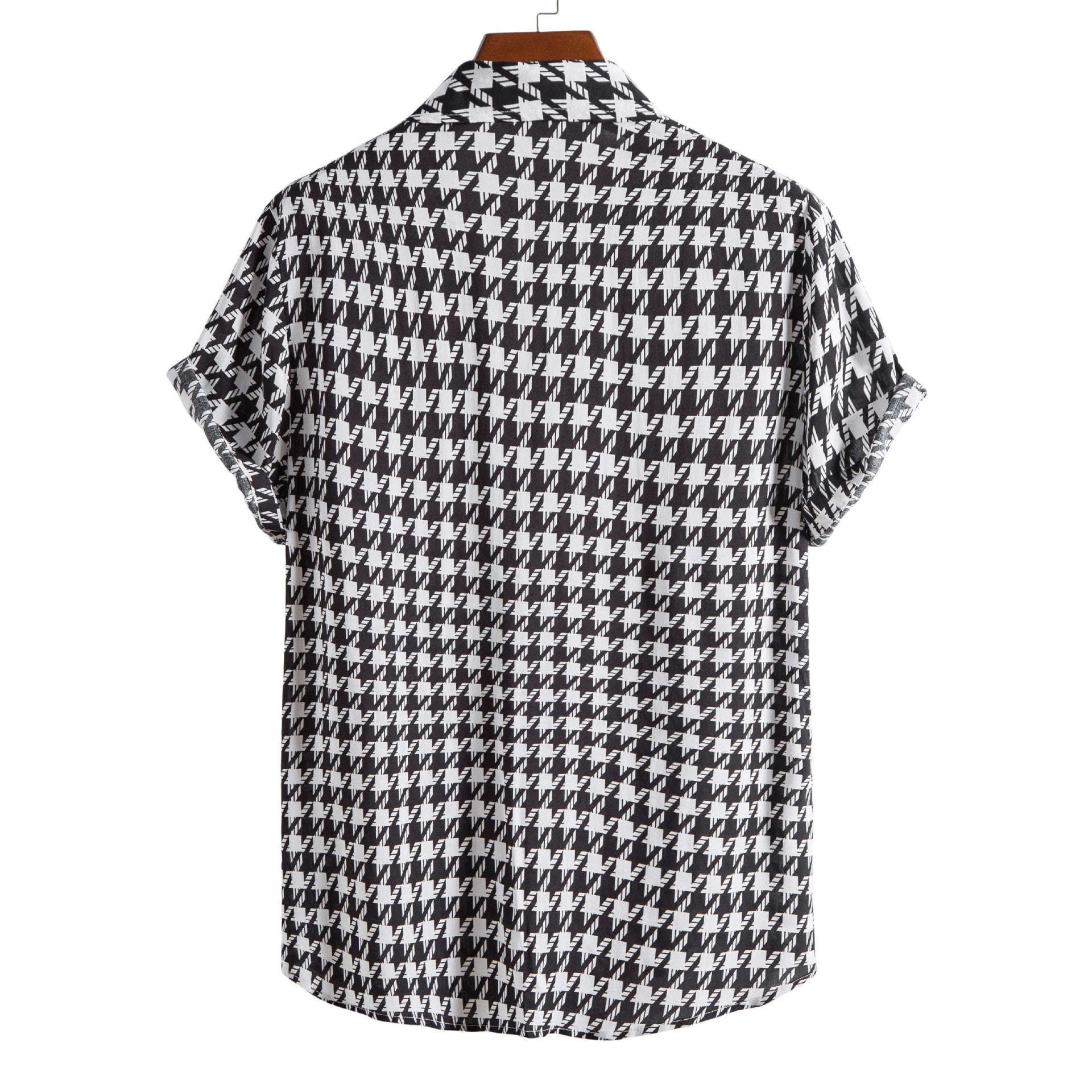 “Cotton Thin Printed Short Sleeve Shirt for Men – lightweight, breathable men’s shirt with trendy prints, ideal for warm weather and relaxed style – Hot Deal Warehouse menswear”

