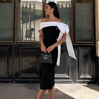 “Clara Midi Dress – women’s elegant midi dress with a flattering silhouette, perfect for both casual outings and special occasions – Hot Deal Warehouse fashion”



