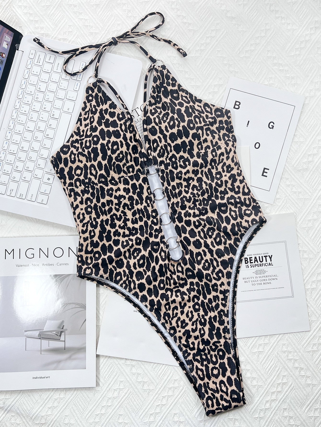 Sunset Diva bikini featuring a bold, stylish design with vibrant colors and a flattering fit. Made from durable, stretchy fabric for ultimate comfort, perfect for beach outings, poolside lounging, and adding a touch of elegance to summer days.