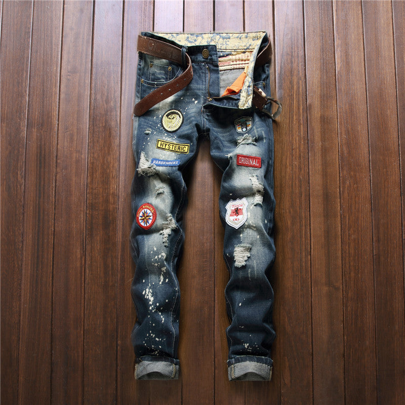 Splash Ink Straight Slim Jeans Hot Deal Warehouse