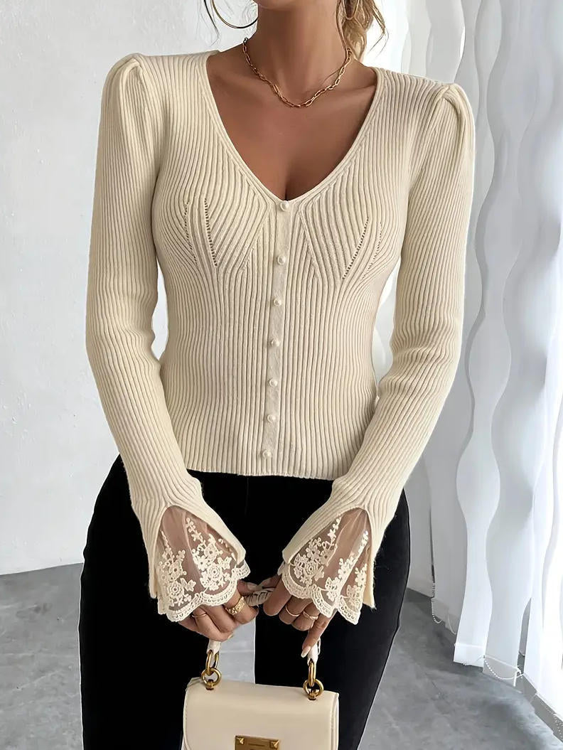 women's lace knit jumper Australia
