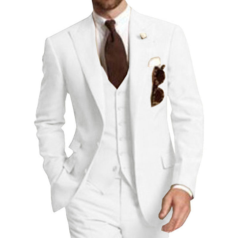 Wedding Banquet Plus Size Cross-border Suit – Elegant and Tailored Suit for Men’s Special Occasions.








