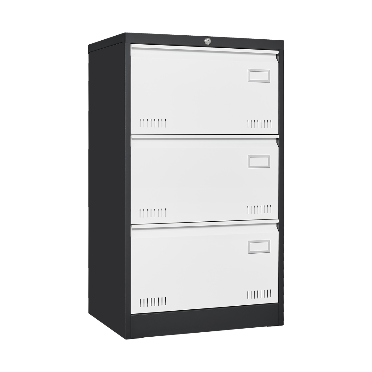 “3 drawer metal lateral file cabinet with lock – secure, durable office storage for documents and files – Hot Deal Warehouse office furniture”

