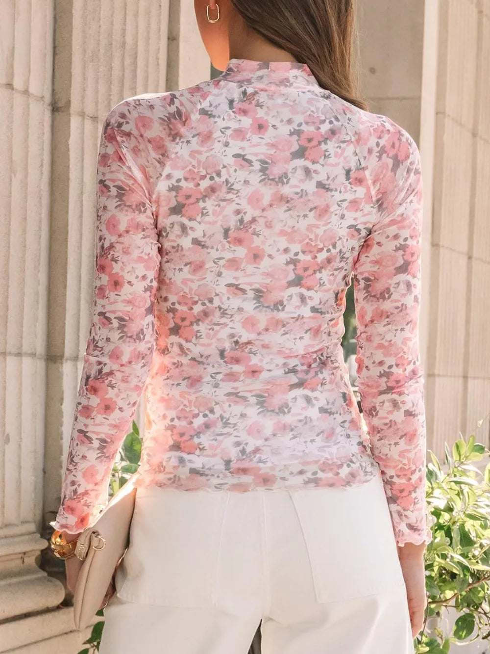 “Flora Blouse for Women – elegant women’s blouse with floral accents, ideal for both work and weekend style – Hot Deal Warehouse fashion”

