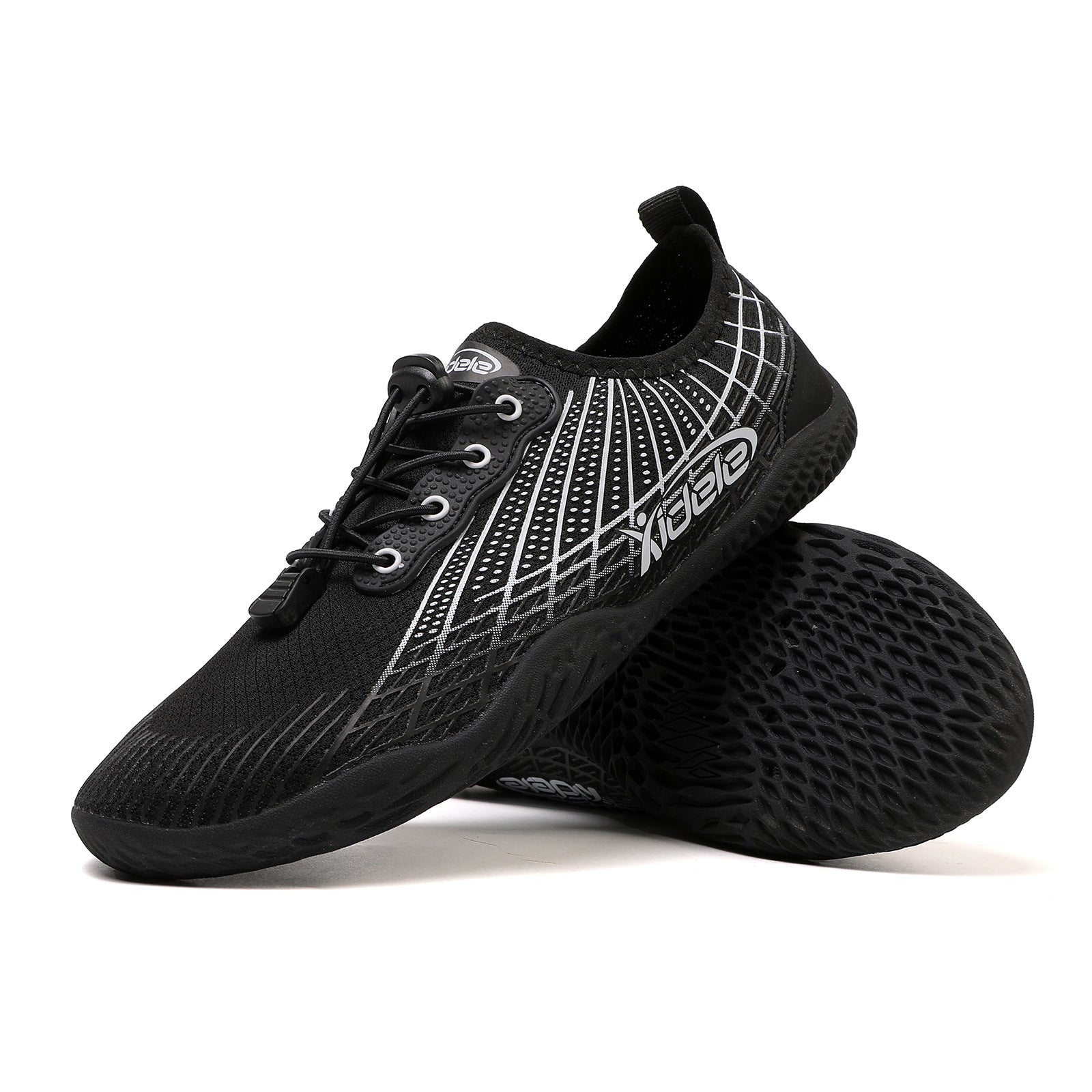 Versatile outdoor swimming and beach yoga shoes with breathable mesh, flexible sole, and quick-drying capabilities, perfect for active lifestyles.








