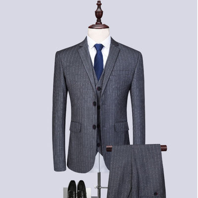 Boys Suit Host Performance Dress Groom – Elegant, Tailored Suit for Weddings & Formal Events.








