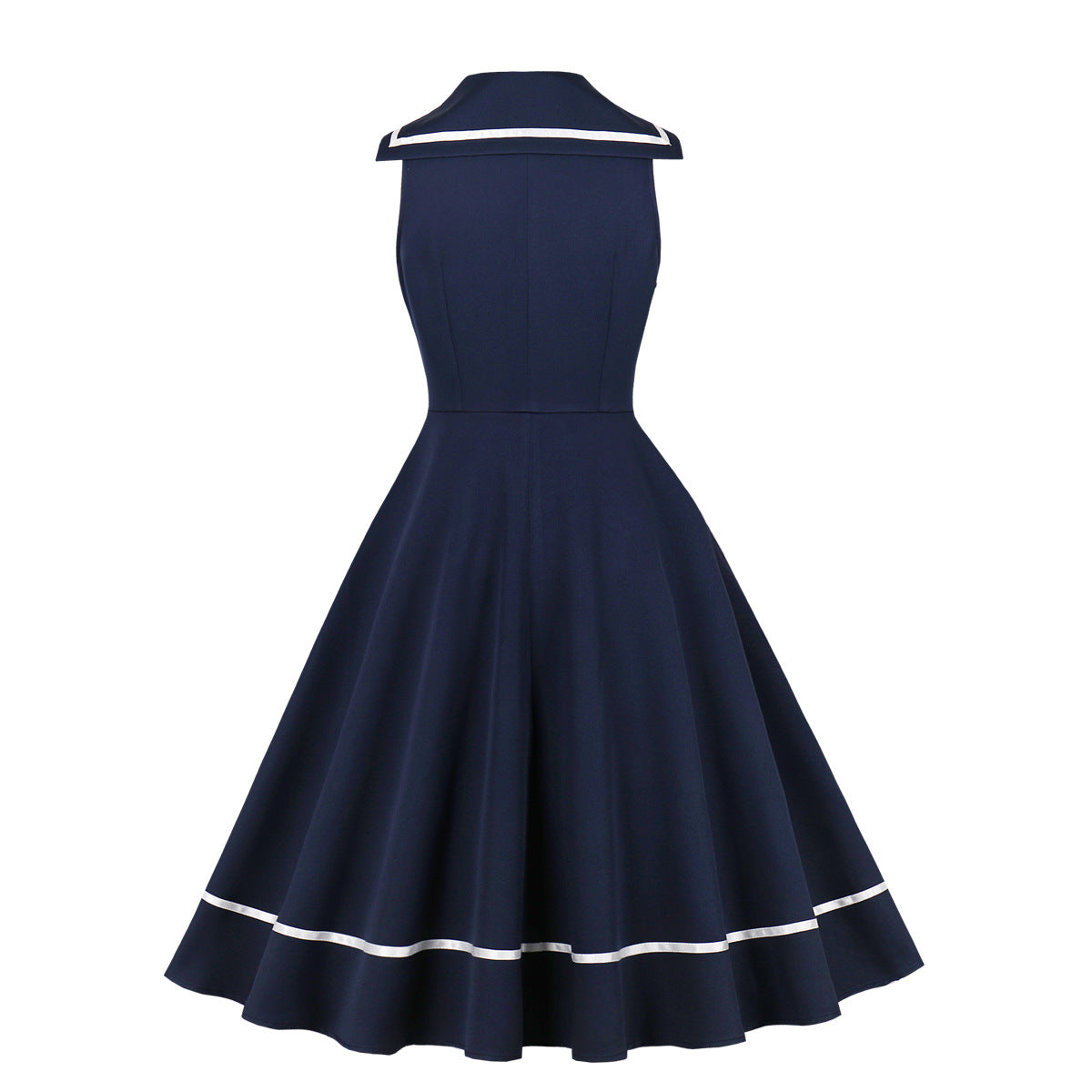 Sailor Bow-Tie Strap Dress Hot Deal Warehouse