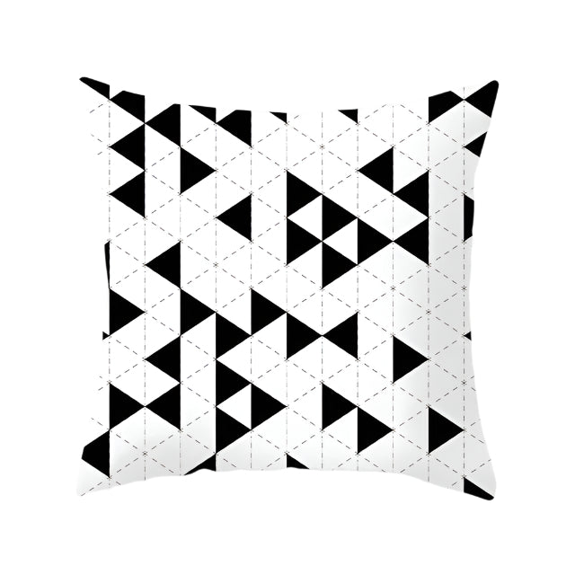 Geometric Cushion Cover